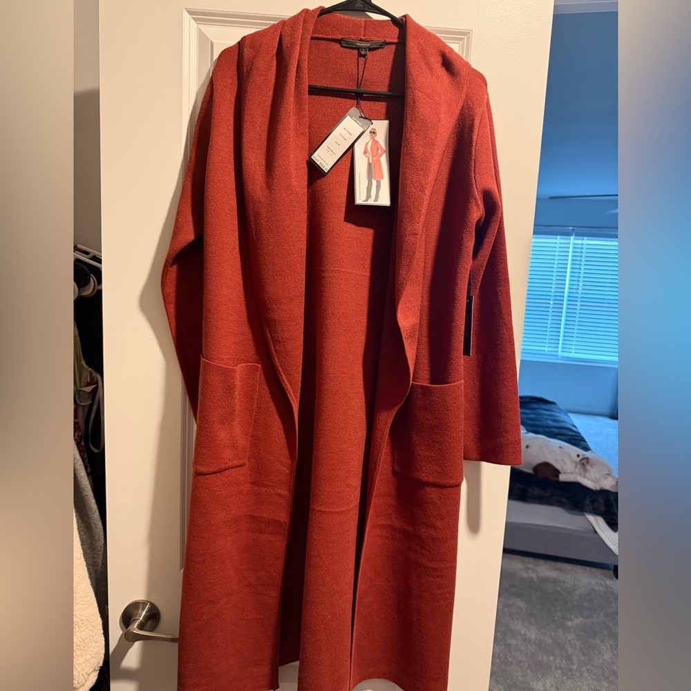 Chic Rust Cardigan for Women $225